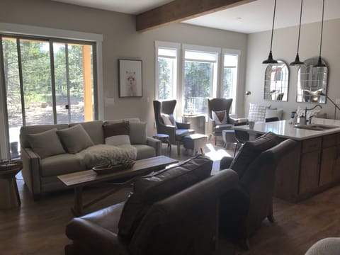 Main Floor large windows warmly invite the outdoors in!