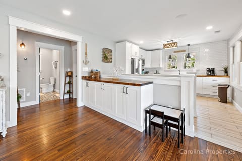 Open concept kitchen