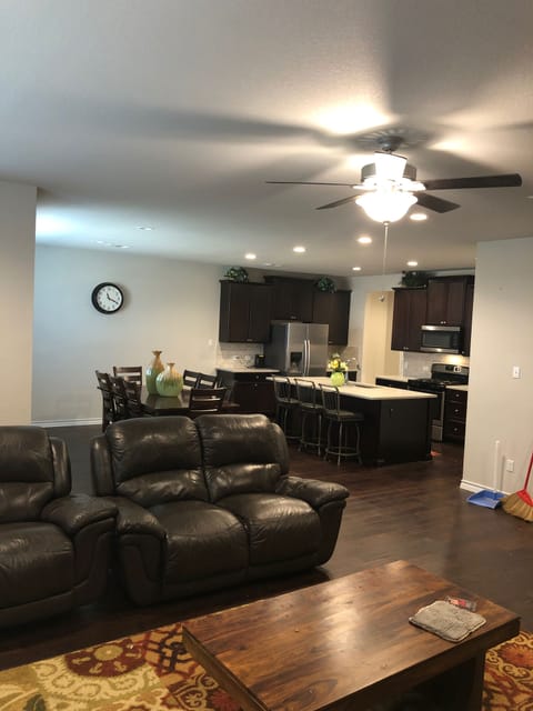 Kitchen/Dining Room View from Living Room