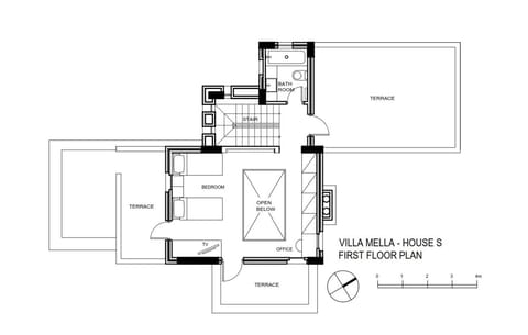 House S - 2nd Floor Plan