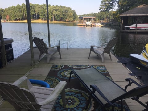 This is certainly a "happy spot"! Chairs and recliners provided. 