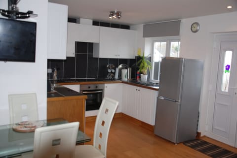 Kitchen and dining area