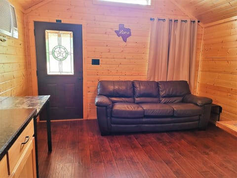 Deluxe Cabin #10 | Living area
