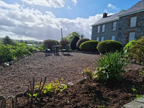 View of the front garden and house