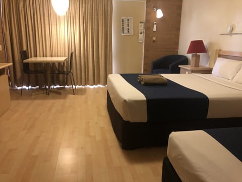 Economy Twin Room, 1 Bedroom | Desk, iron/ironing board, free WiFi, bed sheets