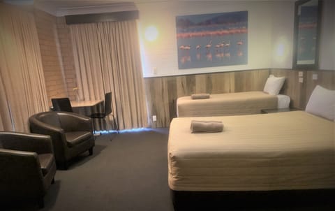 Economy Twin Room, 1 Bedroom | Desk, iron/ironing board, free WiFi, bed sheets