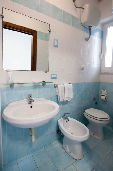 Standard Double Room, 1 Queen Bed, Non Smoking | Bathroom | Shower, hair dryer, bidet, towels