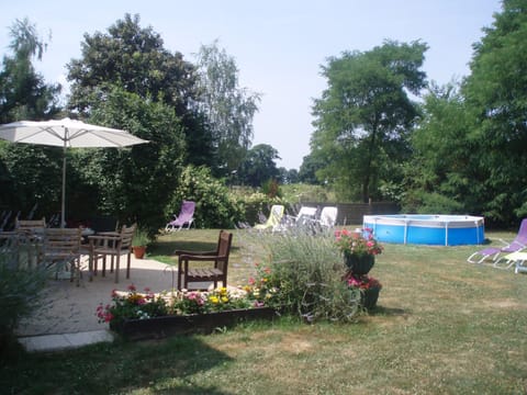 patio and part of garden