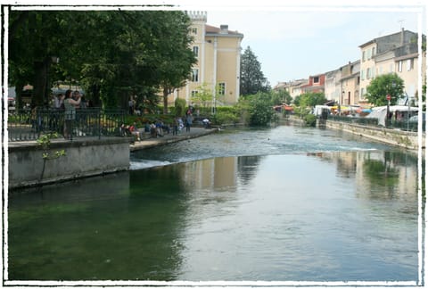 Nearby L'Isle sur La Sorge - great Sunday market
