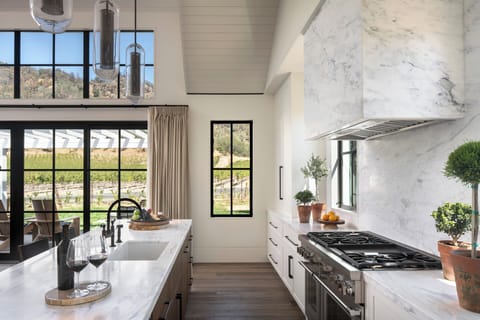 Premier Villa, 4 Bedrooms (Vineyard And Mountain) | Private kitchen | Espresso maker