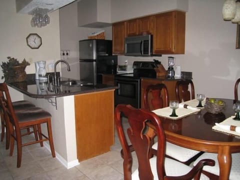 Kitchen with granite counter tops