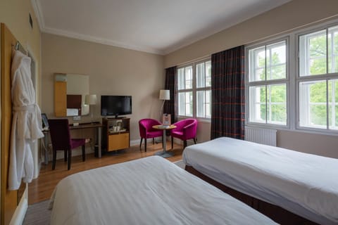 Deluxe Twin Room | Desk, iron/ironing board, travel crib, free WiFi