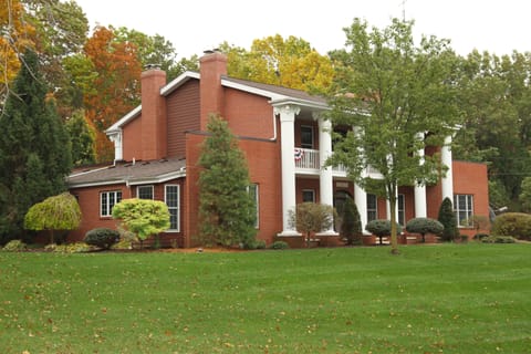 Front of the house from the driveway.