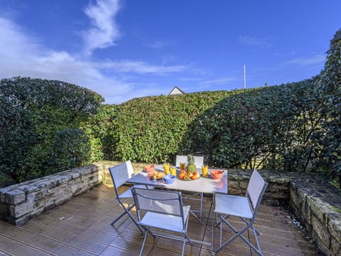 Sky, Table, Property, Furniture, Cloud, Plant, Chair, Outdoor Furniture, Natural Landscape, Outdoor Table