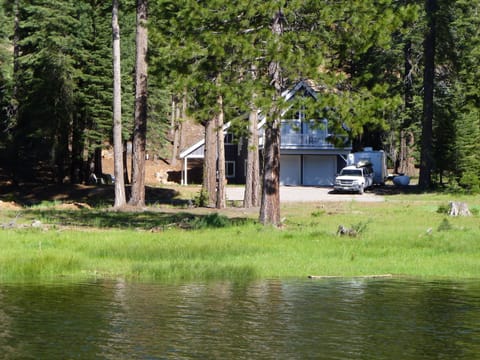 View from on the lake