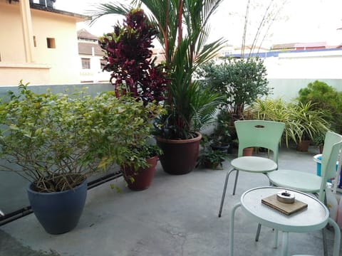 Basic Room, Non Smoking (1 Bunk Bed) | Terrace/patio