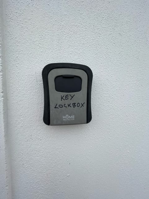 Key will be in the lockbox for easy check in.