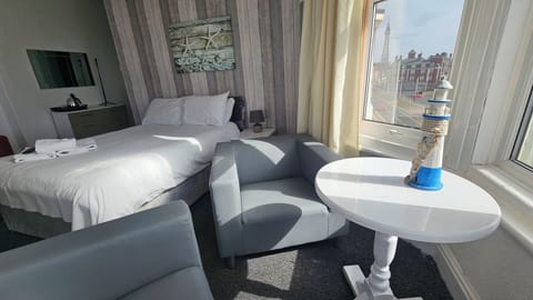 Deluxe Double Room, Sea View (Room 16) | Individually decorated, individually furnished, iron/ironing board