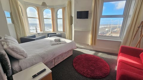 Deluxe Double Room, Sea View (Room 16) | Individually decorated, individually furnished, iron/ironing board