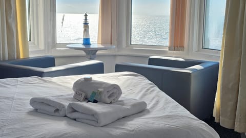 Deluxe Double Room, Sea View (Room 16) | Individually decorated, individually furnished, iron/ironing board