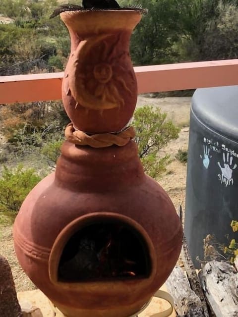 Clay Chiminea