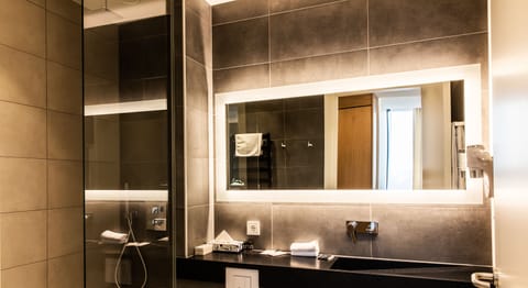 Superior Double or Twin Room | Bathroom | Shower, rainfall showerhead, free toiletries, hair dryer