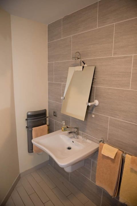 Triple Room, Multiple Beds, Accessible (Les Fours) | Bathroom sink