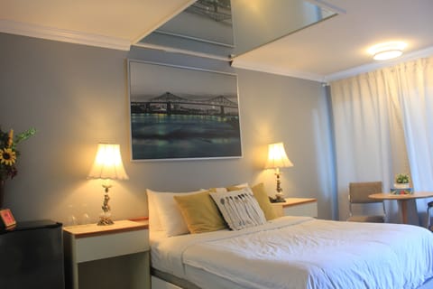 Standard Room, 1 Queen Bed, Jetted Tub (Fireplace) | Minibar, desk, soundproofing, free WiFi