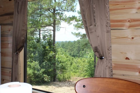 Beautiful view from the kitchen table.