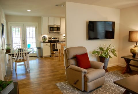 Family Gathering Room Open Area to Full Kitchen