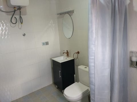 Executive Suite | Bathroom | Shower, rainfall showerhead, free toiletries, slippers