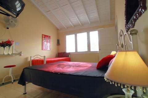 Basic Room, Multiple Beds, Non Smoking | In-room safe, individually decorated, bed sheets