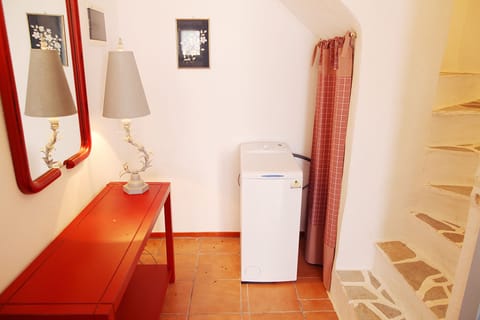 Stairs to the upper level