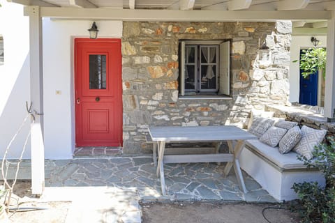 Entrance to the house