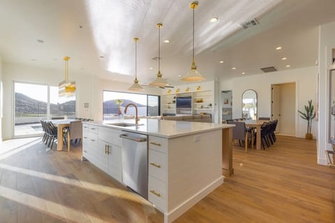 Downstairs Kitchen and Living Space