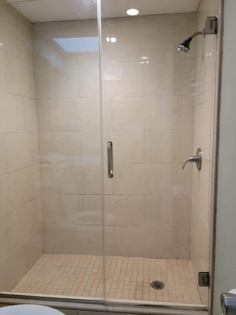 Exclusive Penthouse | Bathroom | Shower, hair dryer, towels