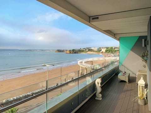 Impressive balcony with expansive sea views | Bay View Abbey Sands, Torquay
