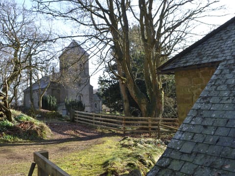 View of the Church from the property | Horsley Cottage, Horsley, near Otterburn