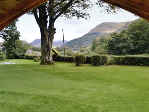 Stunning views from the covered outdoor seating area | Jose’s at the Grange - Grange Country House Holiday Cottages, Loweswater, near Cockermouth