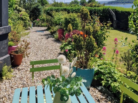 Front garden | Firwood Apartment, Kilmun, near Dunoon