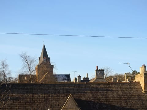 Delightful rooftop views from the bedroom | Wallace House, Dornoch, near Tain