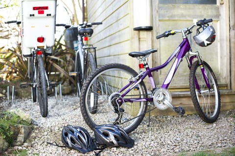 Bike hire can be arranged from as little as £10 per day.
