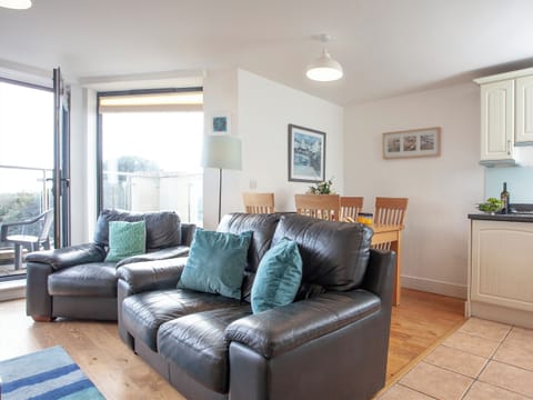 Living area | Cove View, Porthcurno