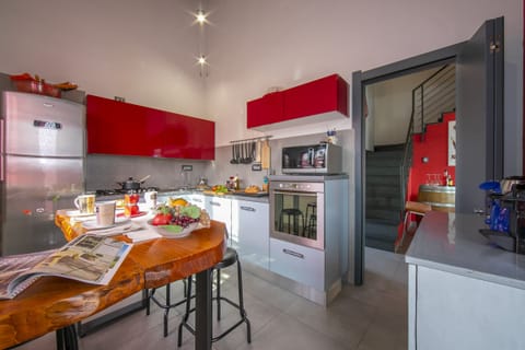 Kitchen and dining area