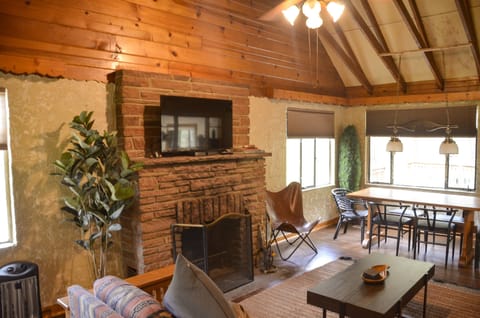 Middle Mountain Duplex Cabin (#13) | Individually decorated, individually furnished, iron/ironing board