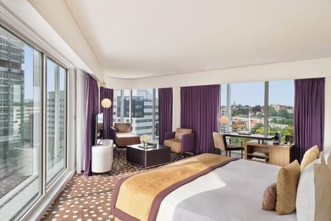 Junior Suite, Park View | 1 bedroom, premium bedding, pillowtop beds, minibar