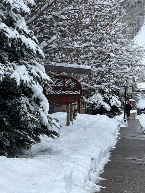 Unlit sign. Hard to see at night when you're turning into the reserved parking