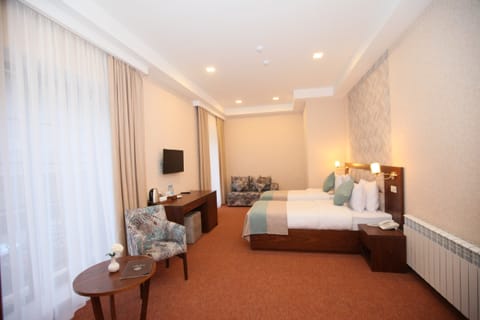 Deluxe Double or Twin Room | Premium bedding, minibar, in-room safe, desk