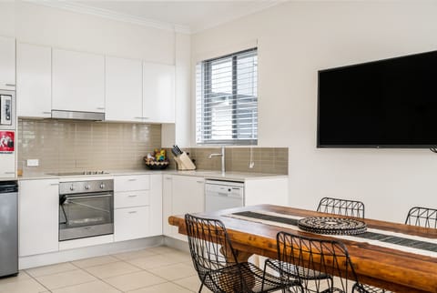 One Bedroom Apartment | Private kitchen | Fridge, oven, coffee/tea maker, electric kettle