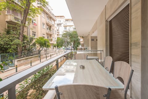 Luxury Apartment, Ground Floor | Balcony